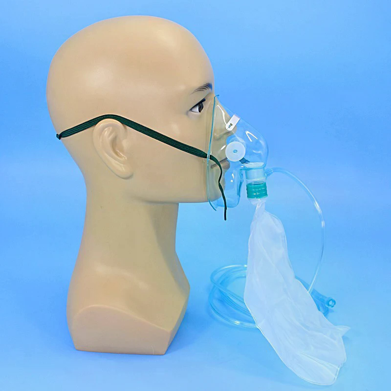 大人/子供用高濃度酸素フェイスマスク（チューブ付き、非再呼吸 - Oxygen Mask Non-Rebreather のレビューと価格