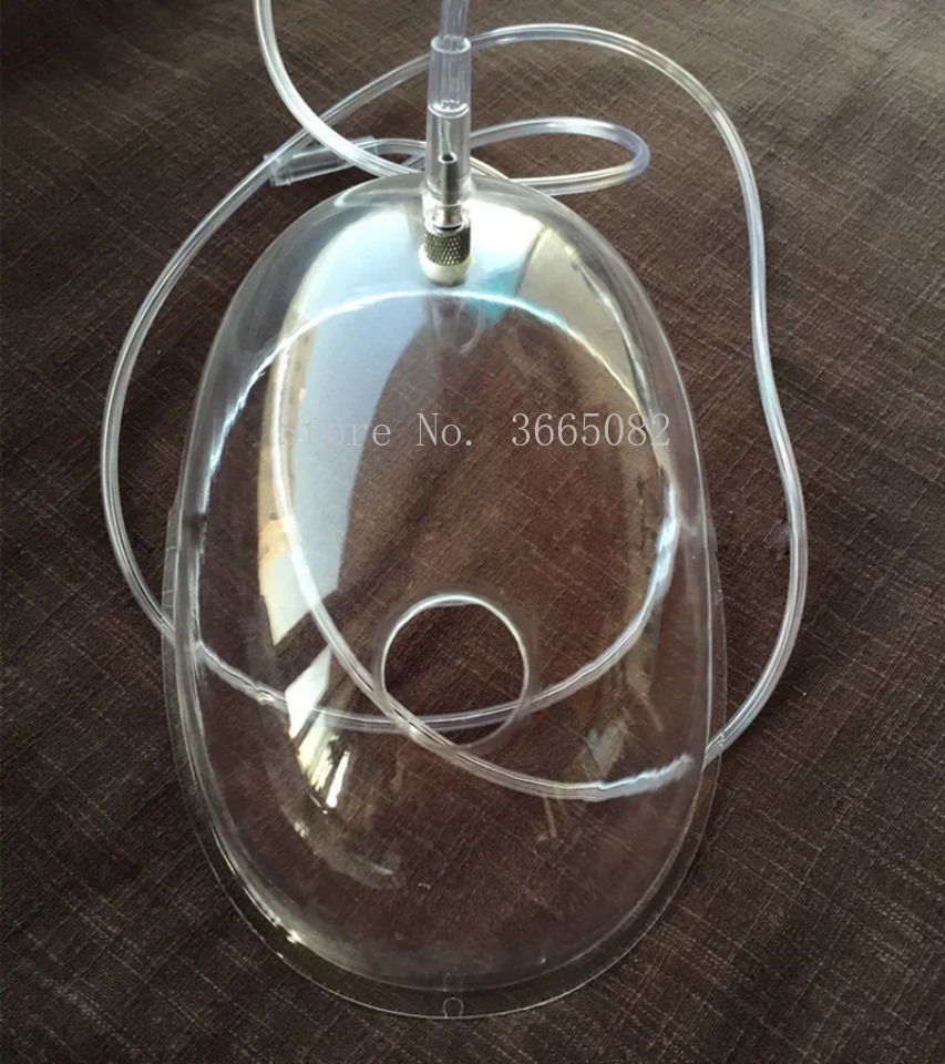 酸素インジェクターフルフェイスマスク顔の皮膚美容スパ透明全顔 - Oxygen Mask Non-Rebreather のレビューと価格