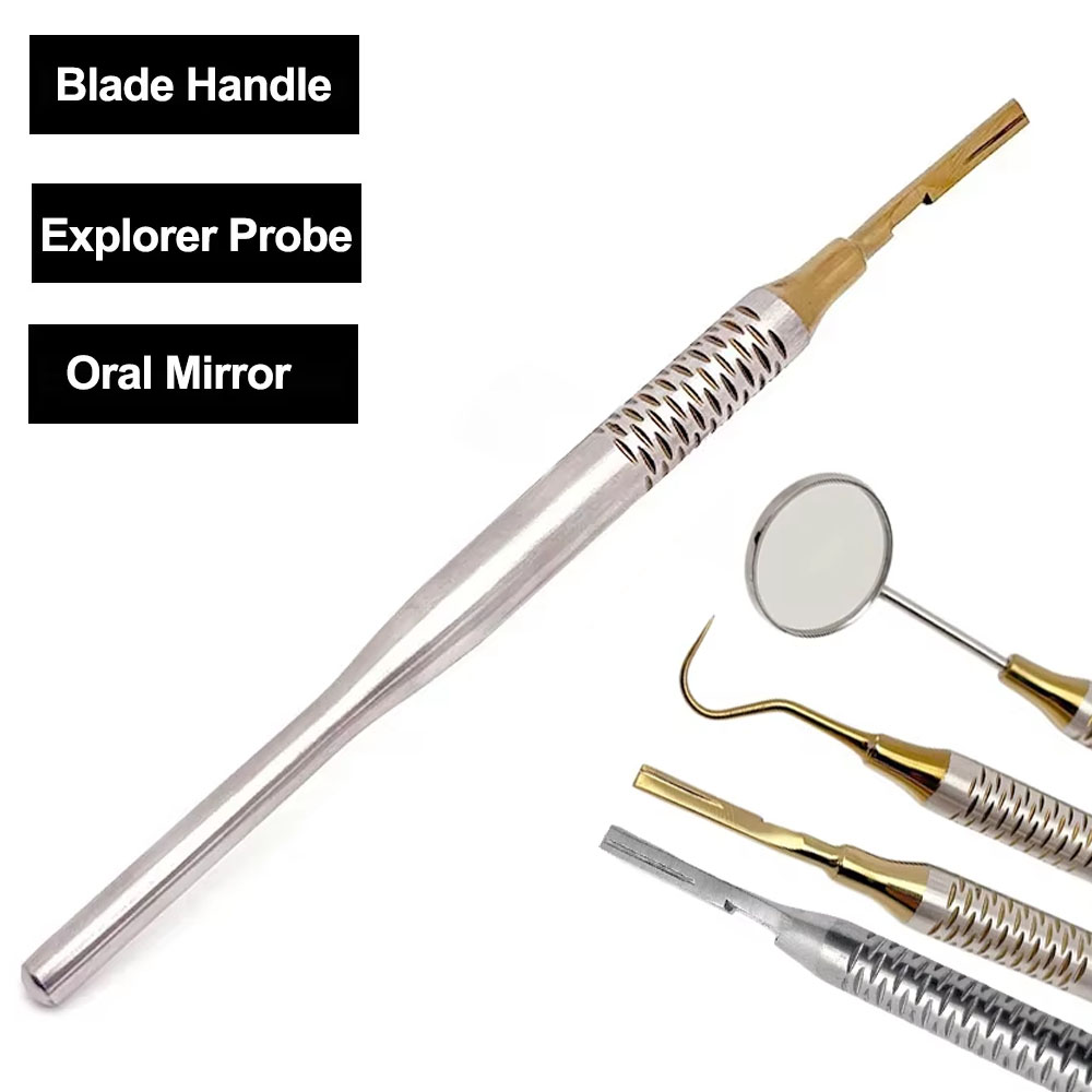 1Pc ステンレス鋼歯科口ミラーエクスプローラープローブ口腔 - Dental Mirror Probe のレビューと価格