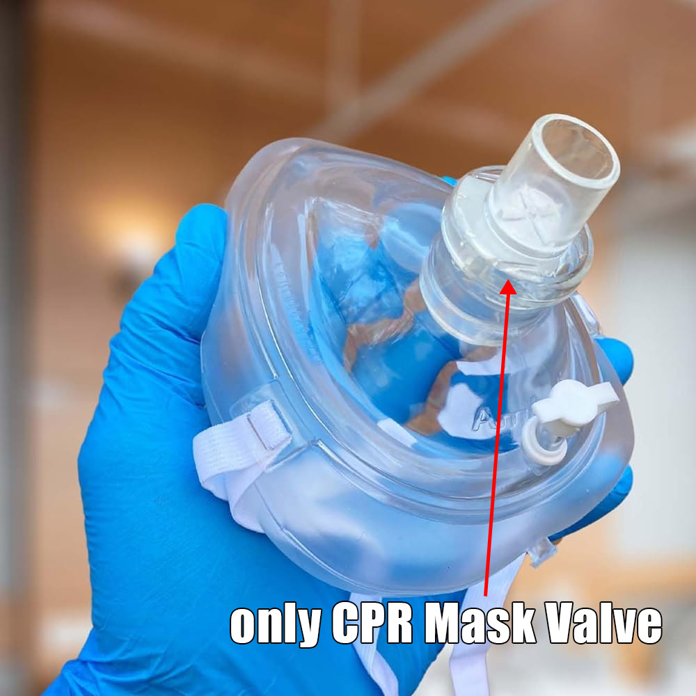 CPRポケットマスク（一方向弁付き）緊急応急処置用蘇生器、酸 - Oxygen Mask Non-Rebreather のレビューと価格