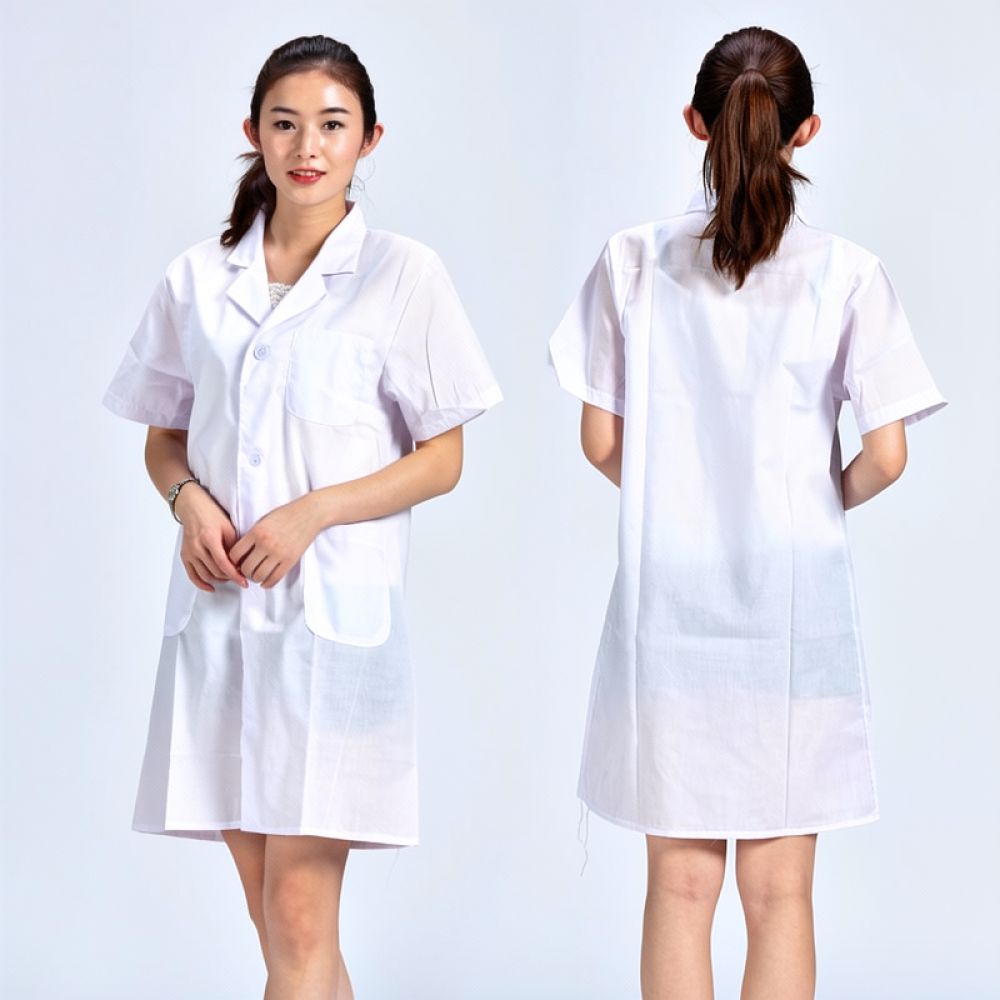 プロ仕様の白い白衣、長袖、病院用、医療用スクラブ、食品工場作 - Medical Lab Worker のレビューと価格