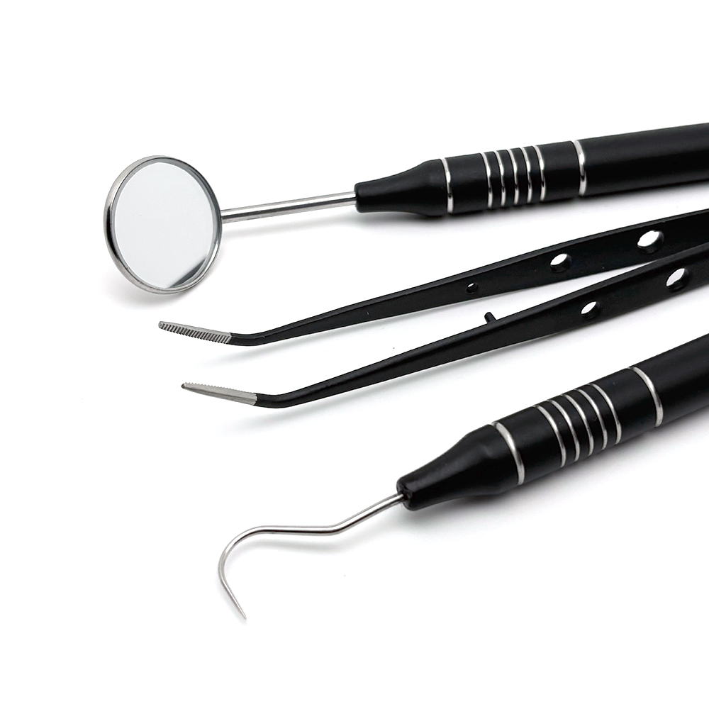 歯科用口ミラー & プローブキット ステンレス鋼歯科ツールセ - Dental Mirror Probe のレビューと価格