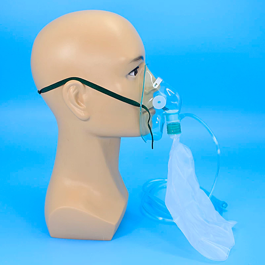 5-10 個使い捨て大人用高濃度酸素フェイスマスク非再呼吸用 - Oxygen Mask Non-Rebreather のレビューと価格