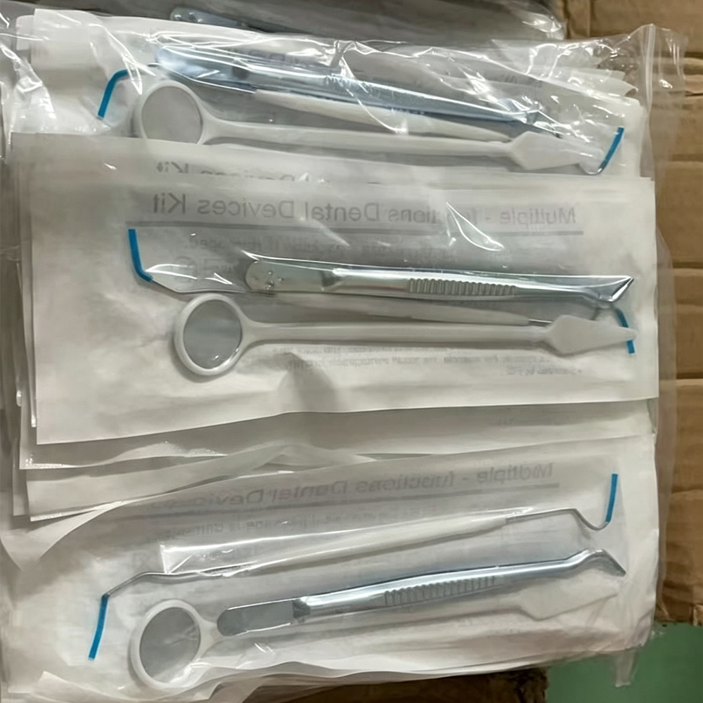 10袋入り歯科ツールキット ステンレス鋼製検査器具 使い捨て - Dental Mirror Probe のレビューと価格