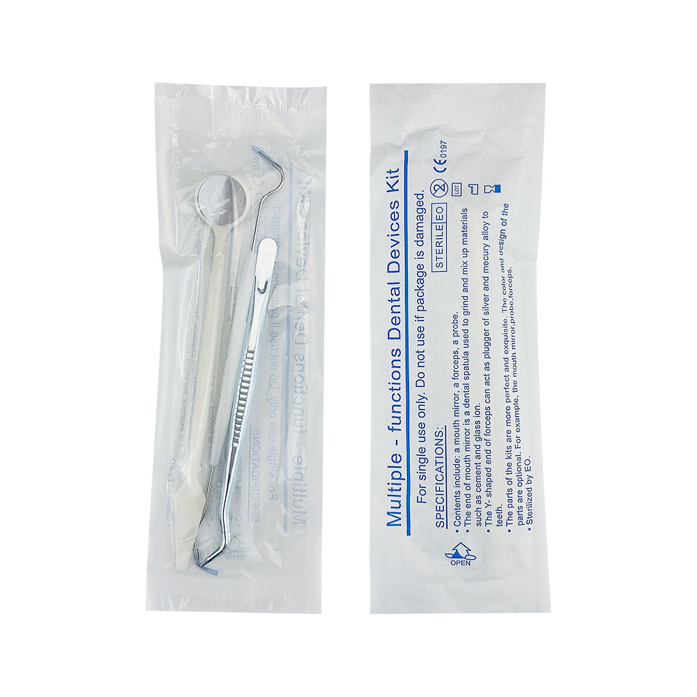 10袋入り歯科ツールキット ステンレス鋼製検査器具 使い捨て - Dental Mirror Probe のレビューと価格