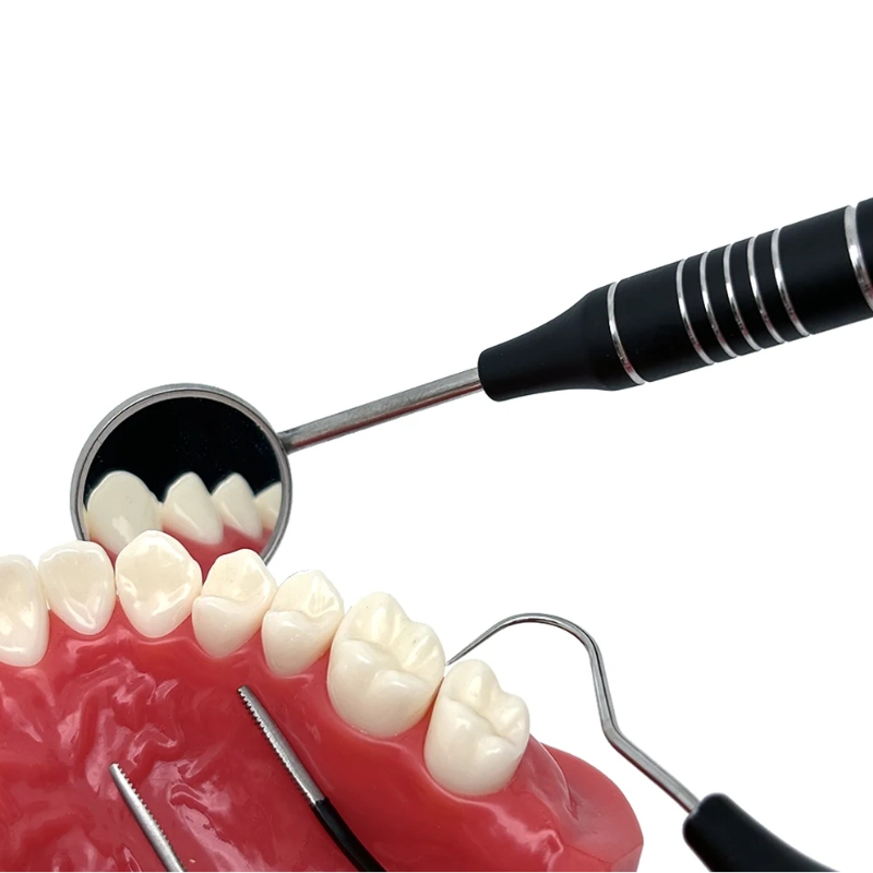 3 ピース/セット歯科ミラーキット口ミラープローブフックピッ - Dental Mirror Probe のレビューと価格