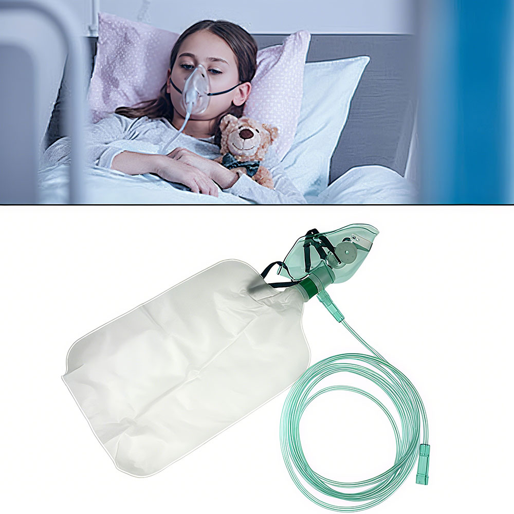 成人用非再呼吸式酸素マスク（リザーバーバッグ付き酸素マスク） - Oxygen Mask Non-Rebreather のレビューと価格